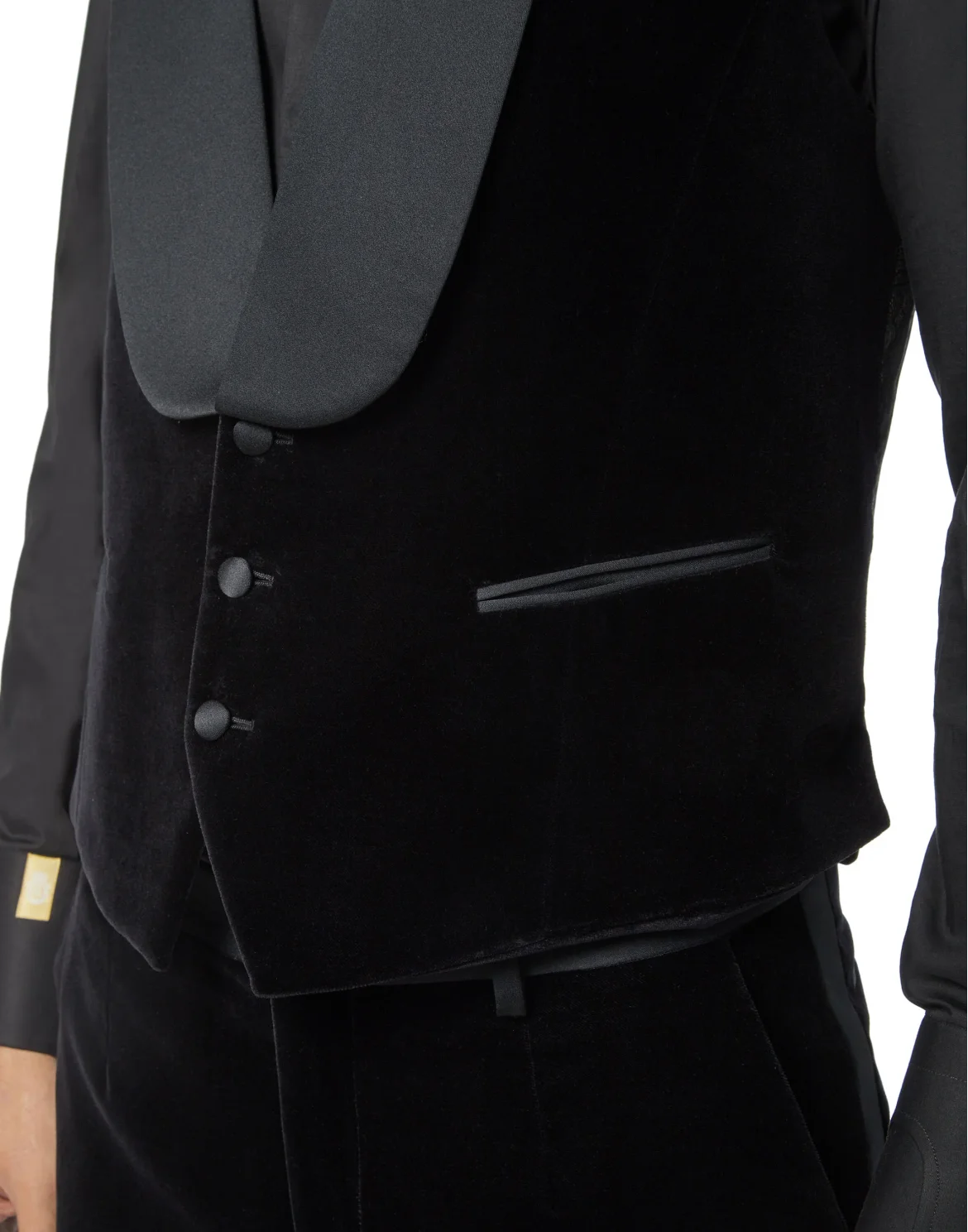 Gilet Slim Fit Elegant, цвет: Черный