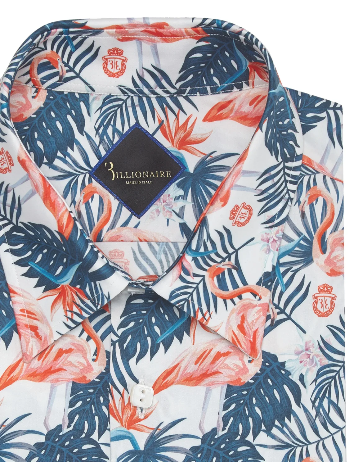 Shirt Silver Cut LS/Milano Palms, цвет: Белый