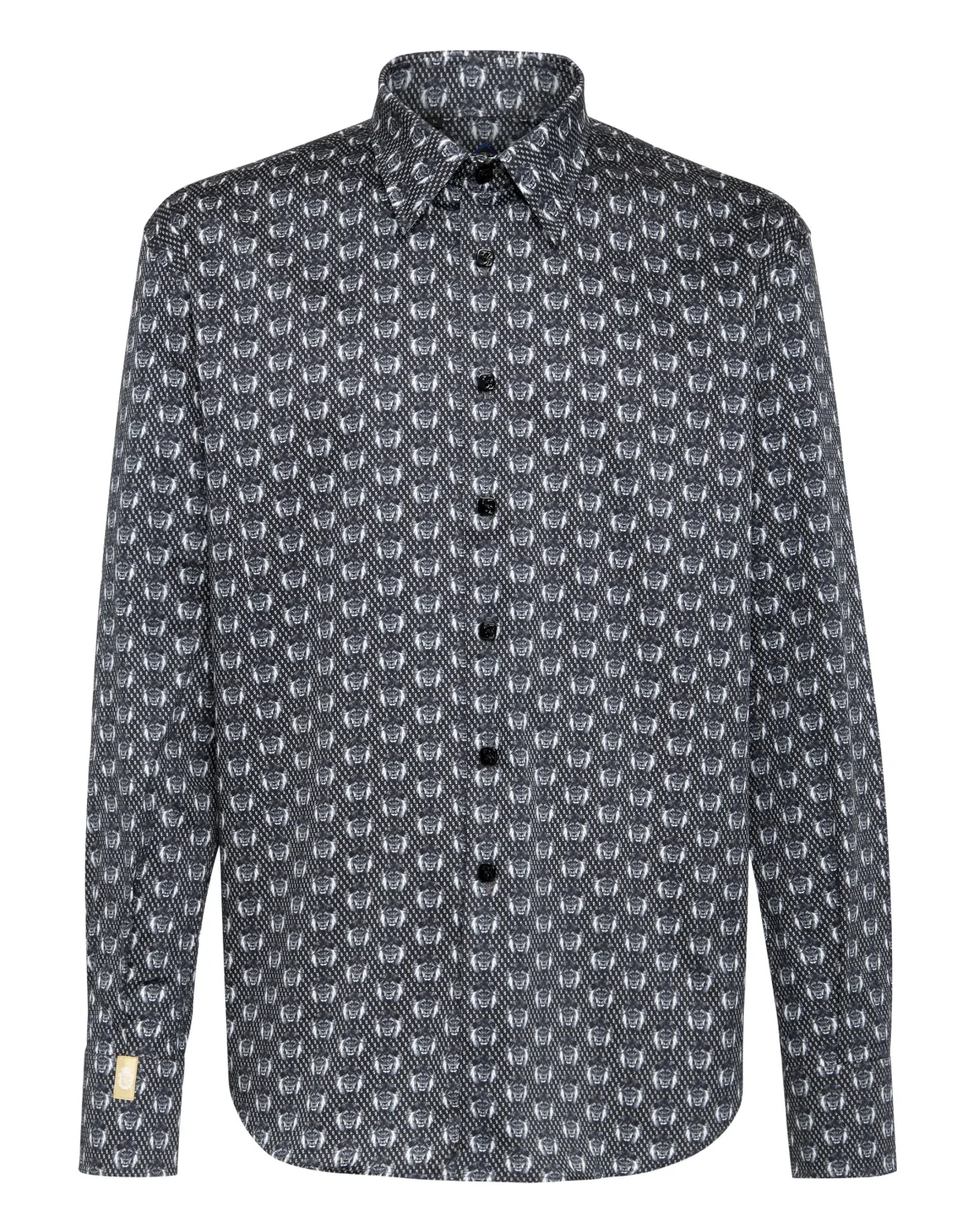 Shirt Gold Cut LS/Milano Lion, цвет: Черный