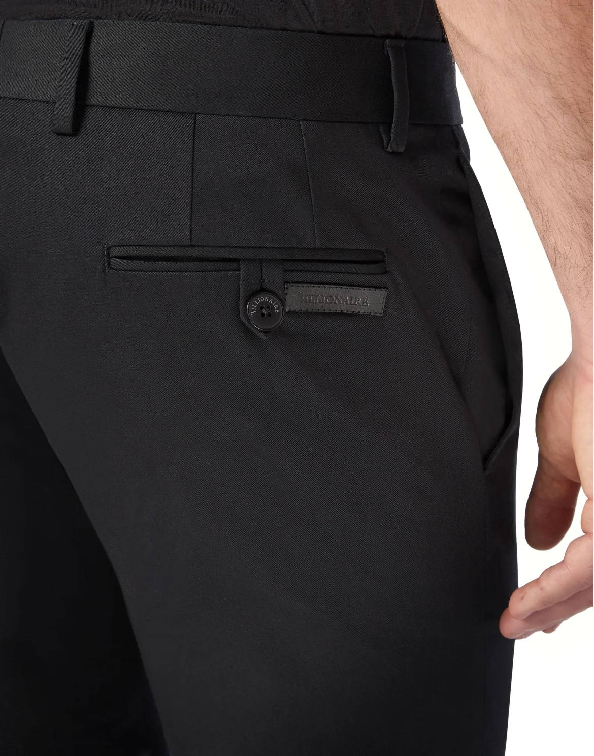 Slim Trousers Logos, цвет: Черный