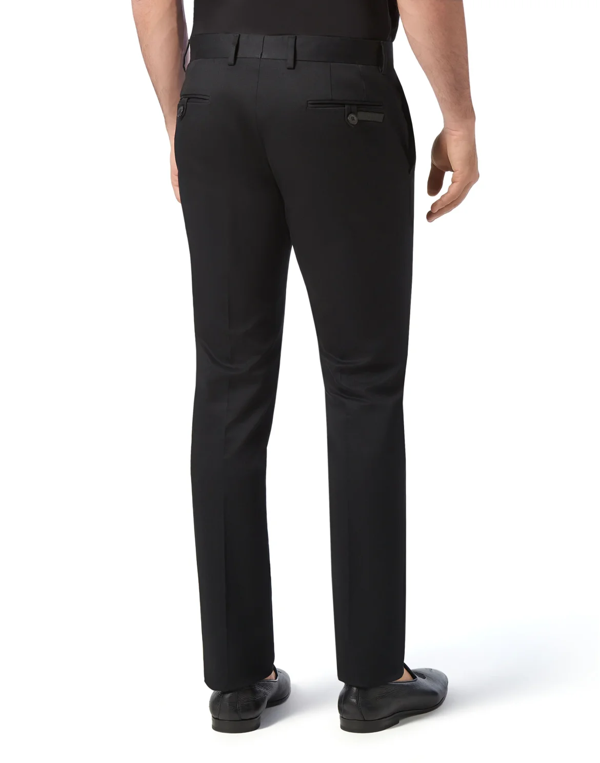 Slim Trousers Logos, цвет: Черный