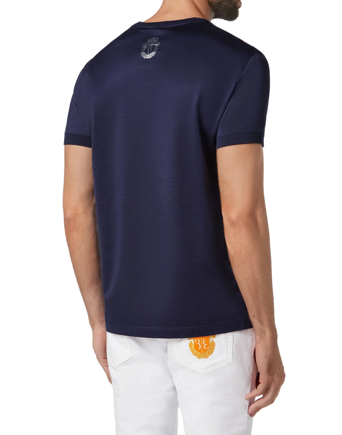 T-shirt Round Neck SS Palms, цвет: Белый