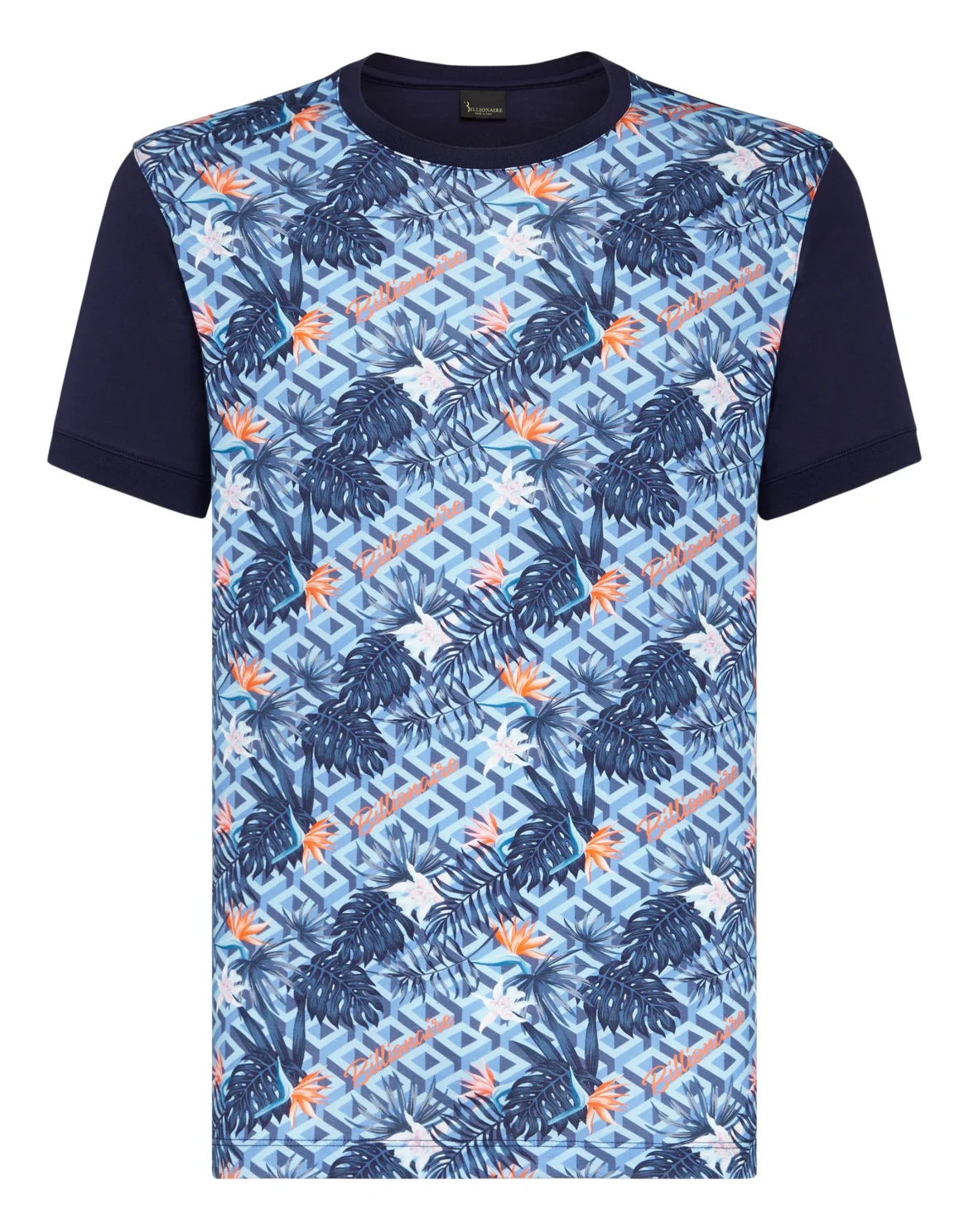 T-shirt Round Neck SS Palms, цвет: Белый