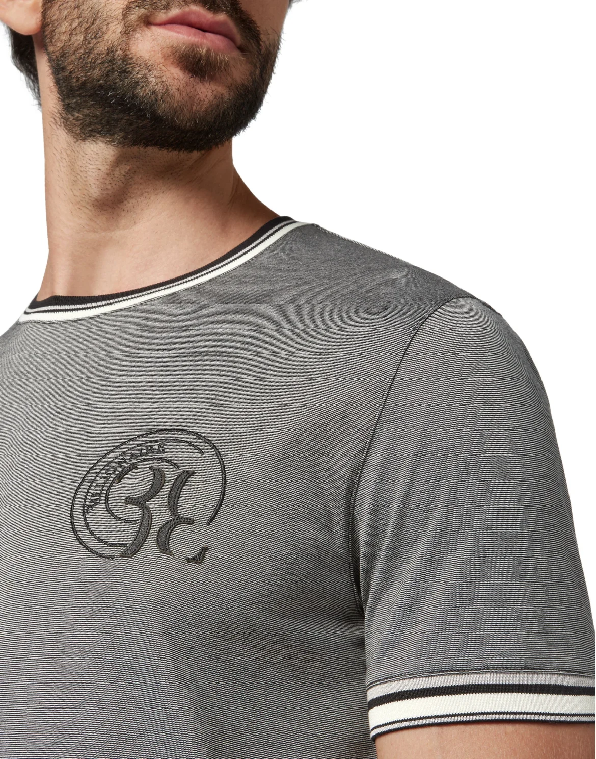 T-shirt Round Neck SS Double B, цвет: Черный