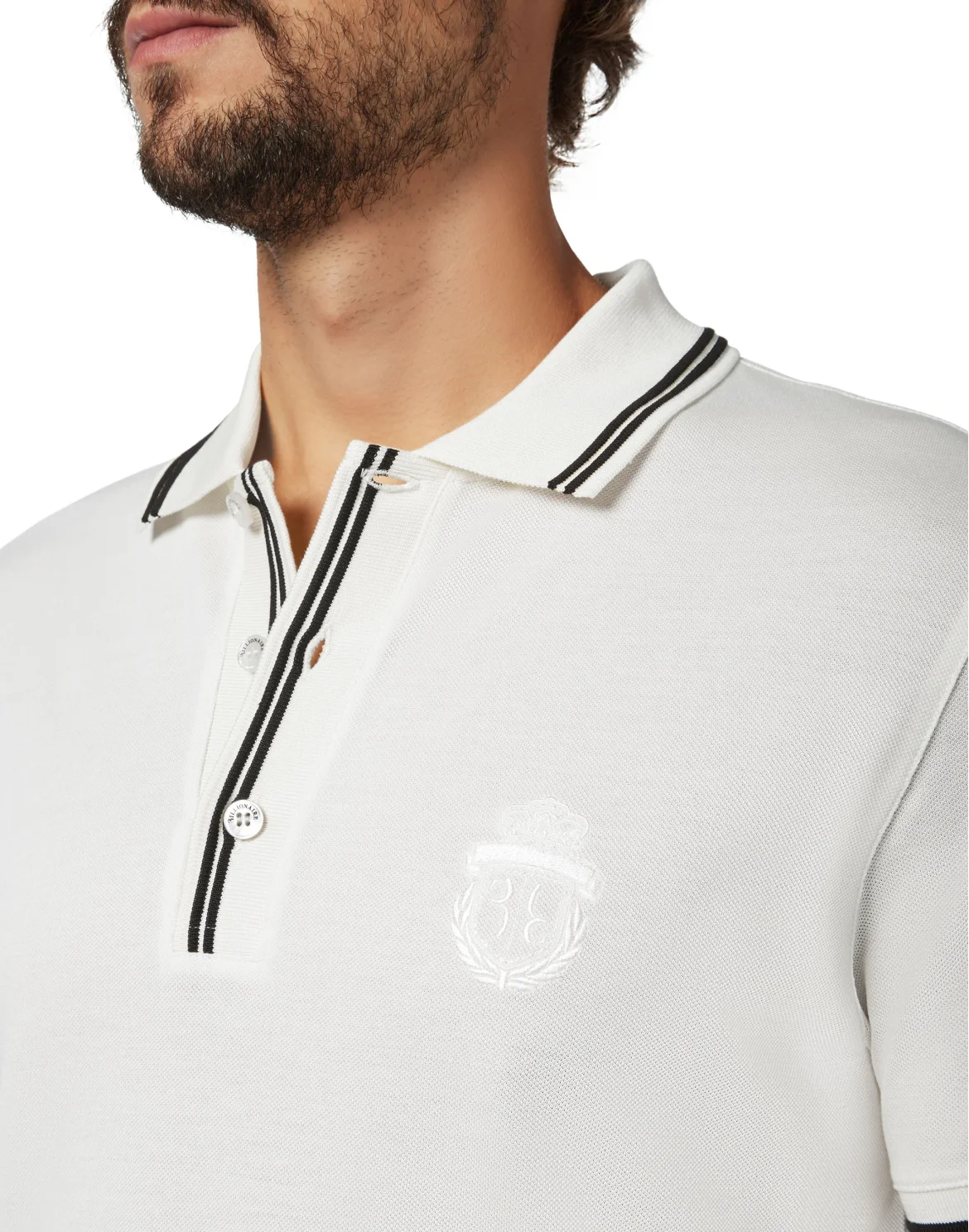 Polo shirt SS Crest, цвет: Белый
