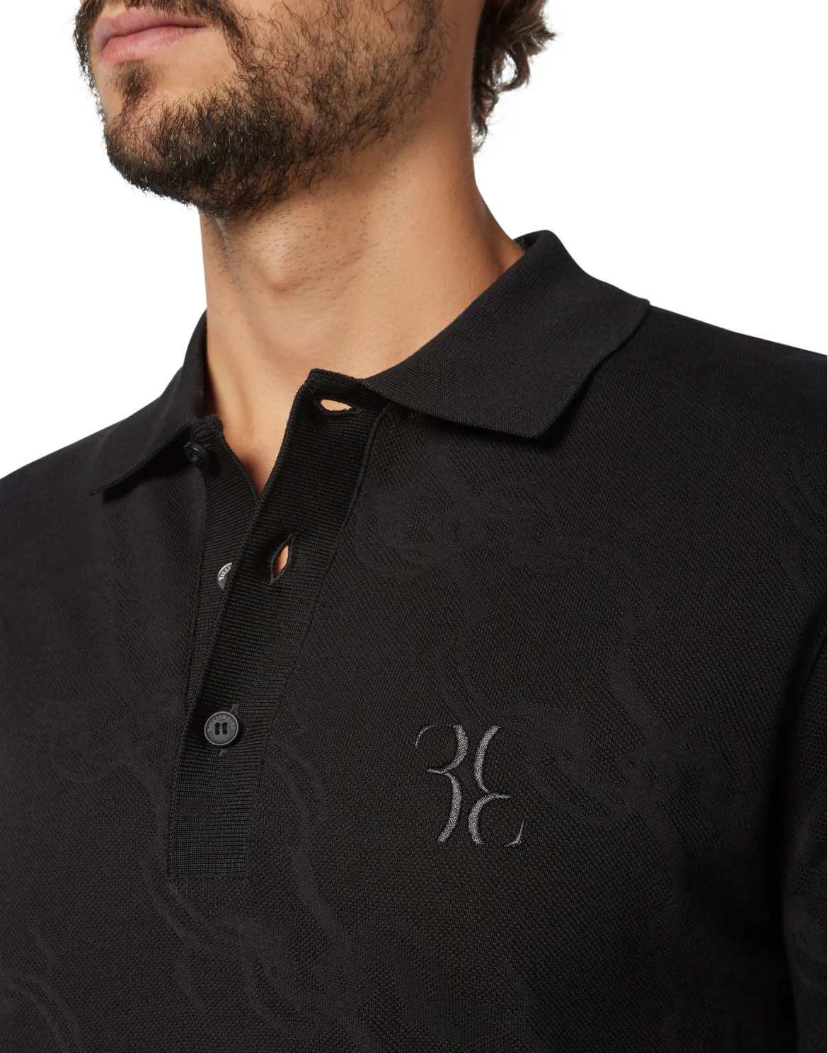 Polo shirt SS Double B, цвет: Черный