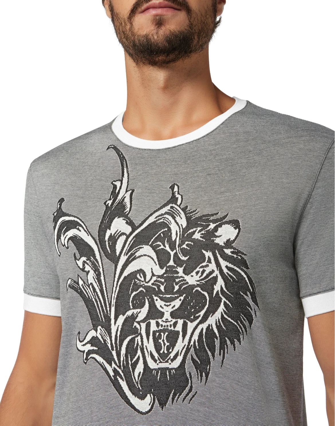 T-shirt Round Neck SS Lion, цвет: Белый