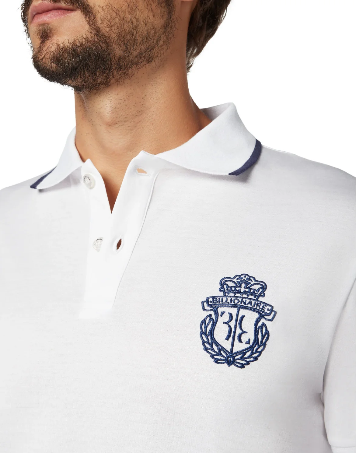 Polo shirt SS Crest, цвет: Белый