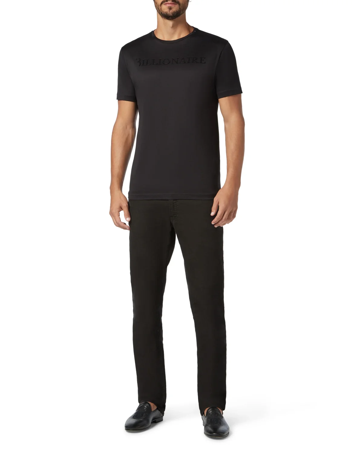 T-shirt Round Neck SS Logos, цвет: Черный