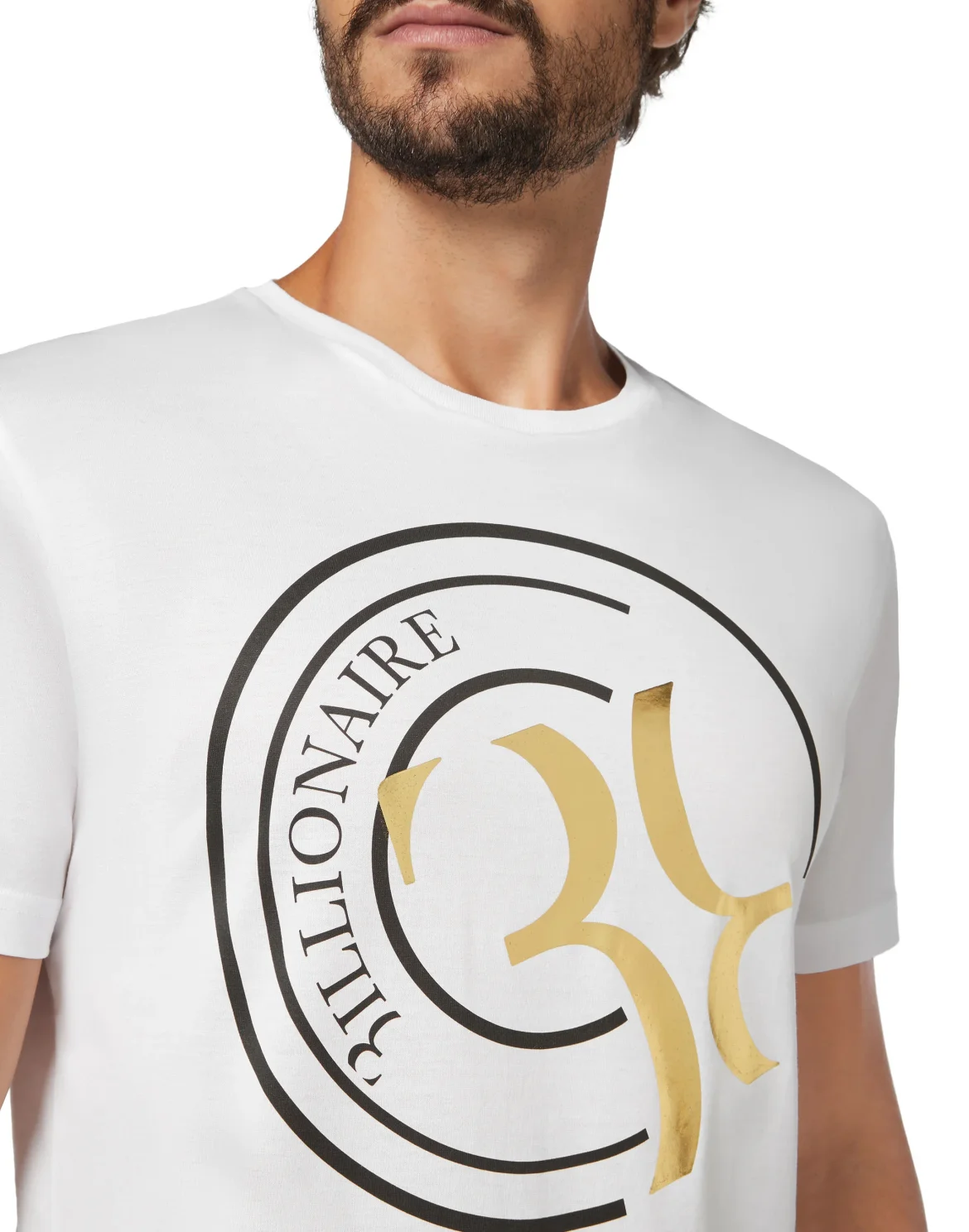 T-shirt Round Neck SS Double B, цвет: Белый