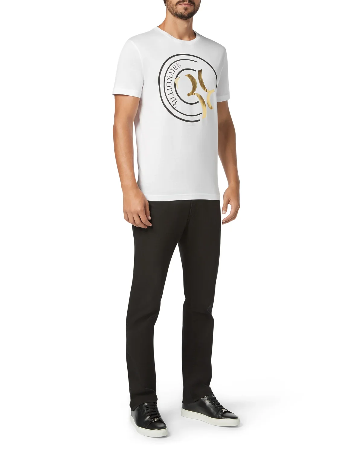 T-shirt Round Neck SS Double B, цвет: Белый