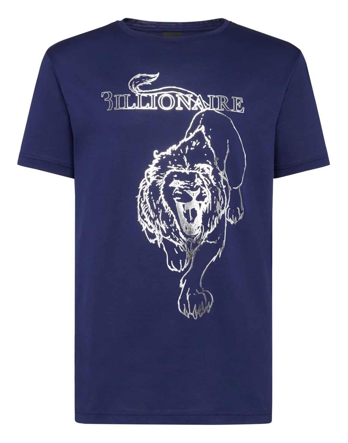T-shirt Round Neck SS Lion, цвет: Синий