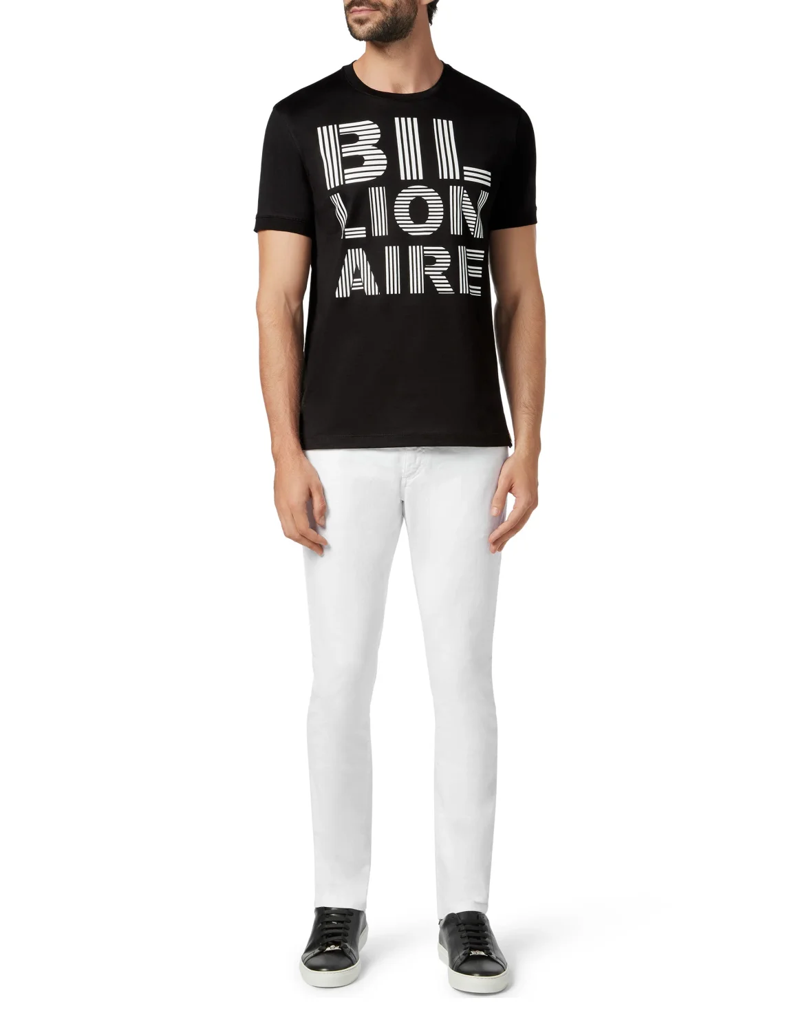T-shirt Round Neck SS Logos, цвет: Черный