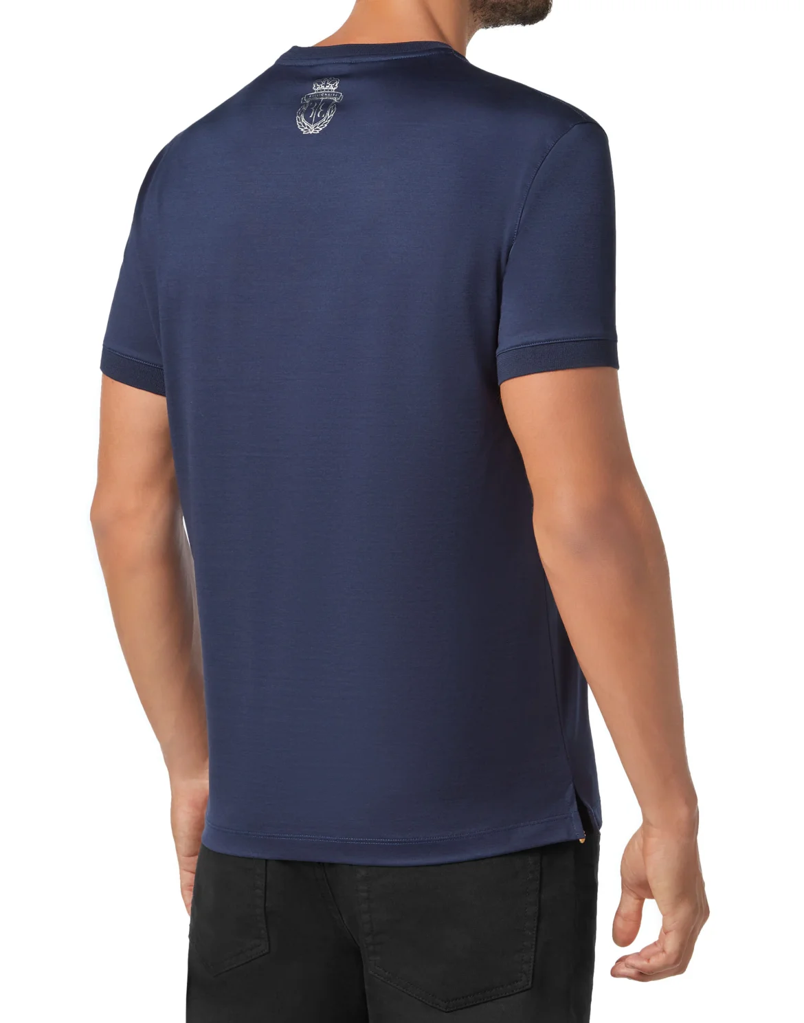 T-shirt Round Neck SS Logos, цвет: Синий