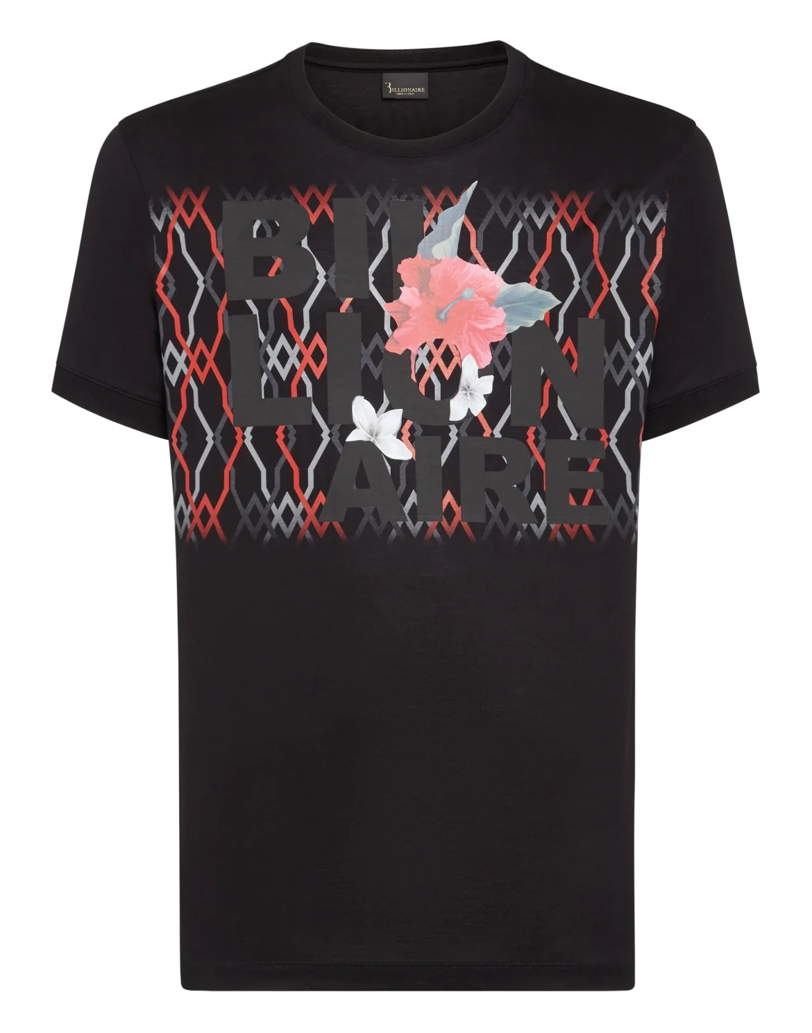 T-shirt Round Neck SS Palms, цвет: Черный