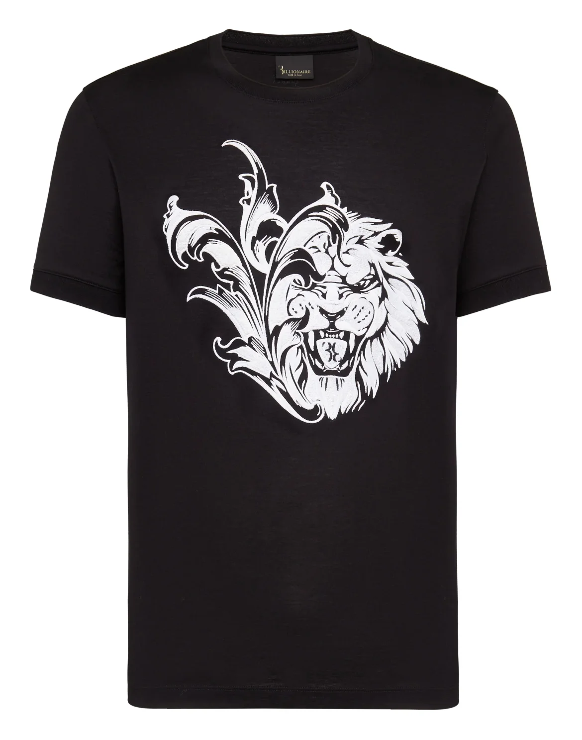 T-shirt Round Neck SS Lion, цвет: Черный