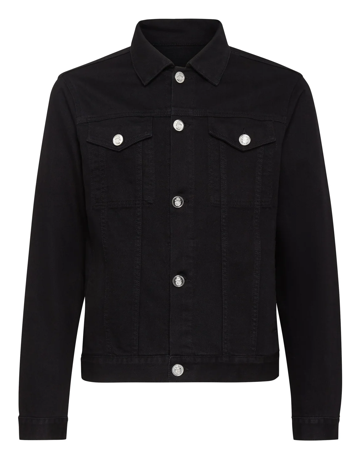Denim Jacket All over BB, цвет: Черный