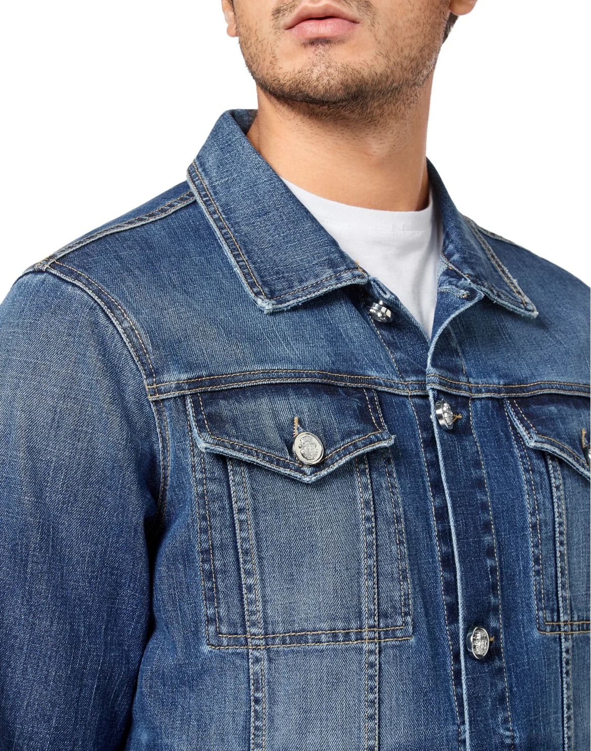Denim Jacket All over BB, цвет: Синий