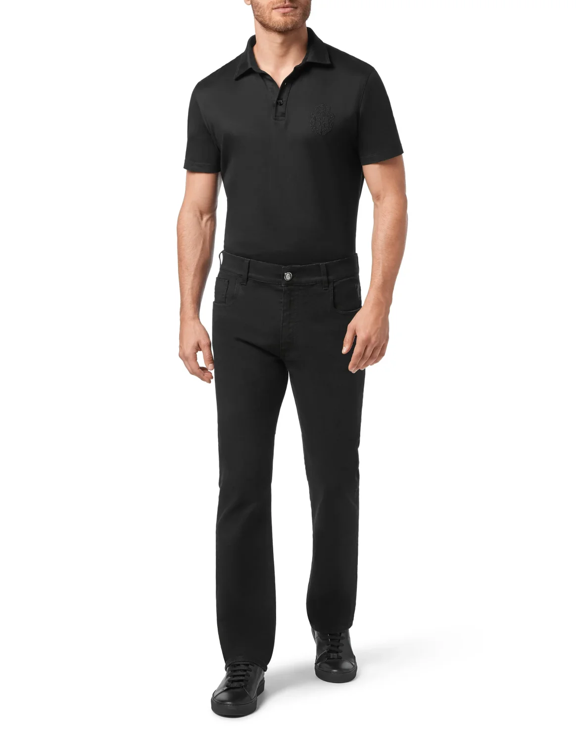 Denim Regular fit Crest, цвет: Черный