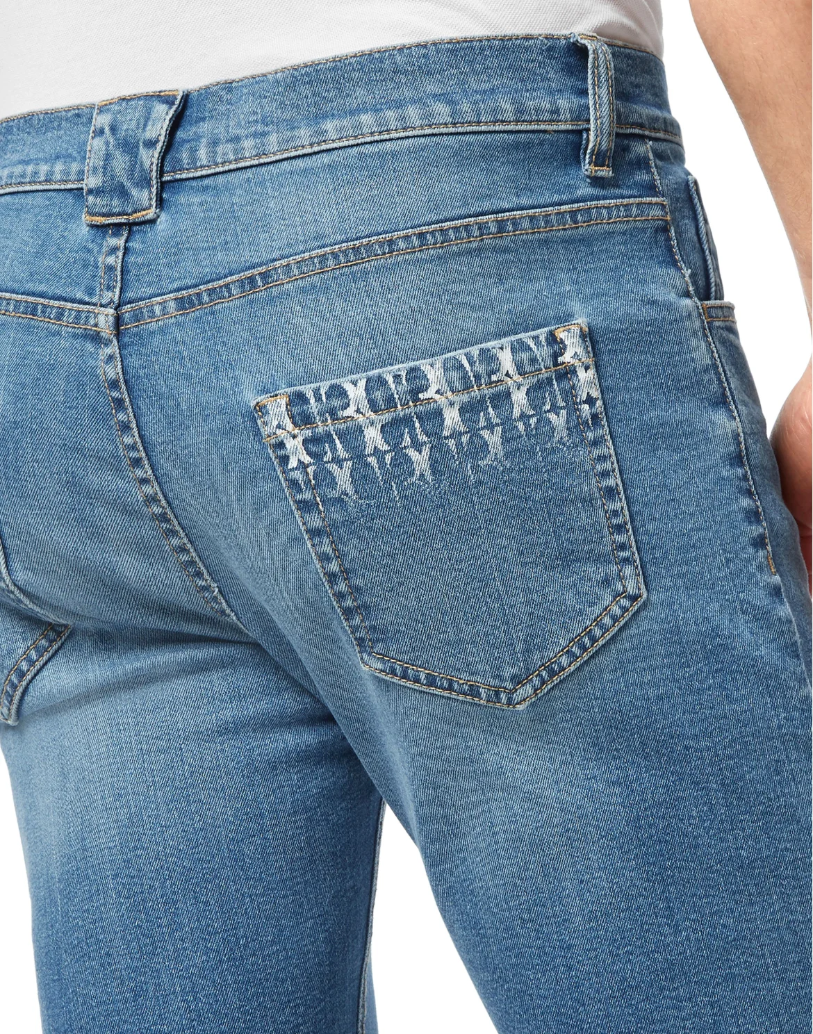 Denim Super Straight Cut All over BB, цвет: Синий