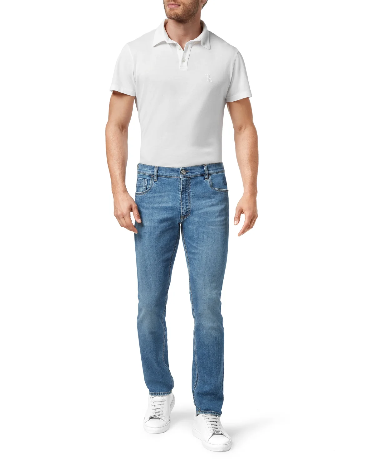 Denim Super Straight Cut All over BB, цвет: Синий
