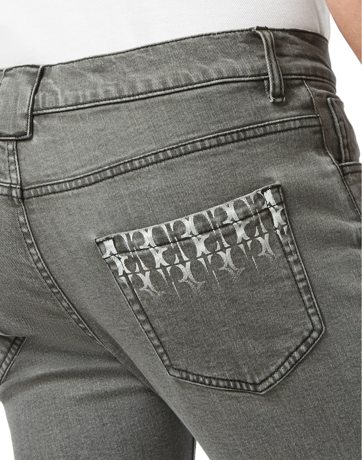 Denim Super Straight Cut All over BB, цвет: Серый