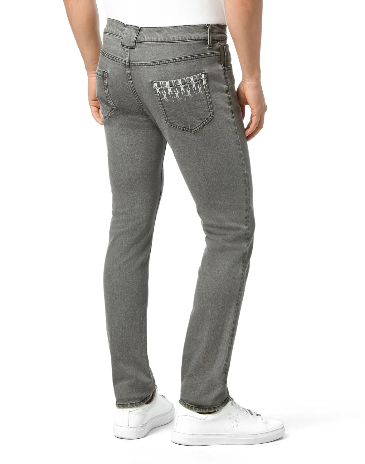 Denim Super Straight Cut All over BB, цвет: Серый