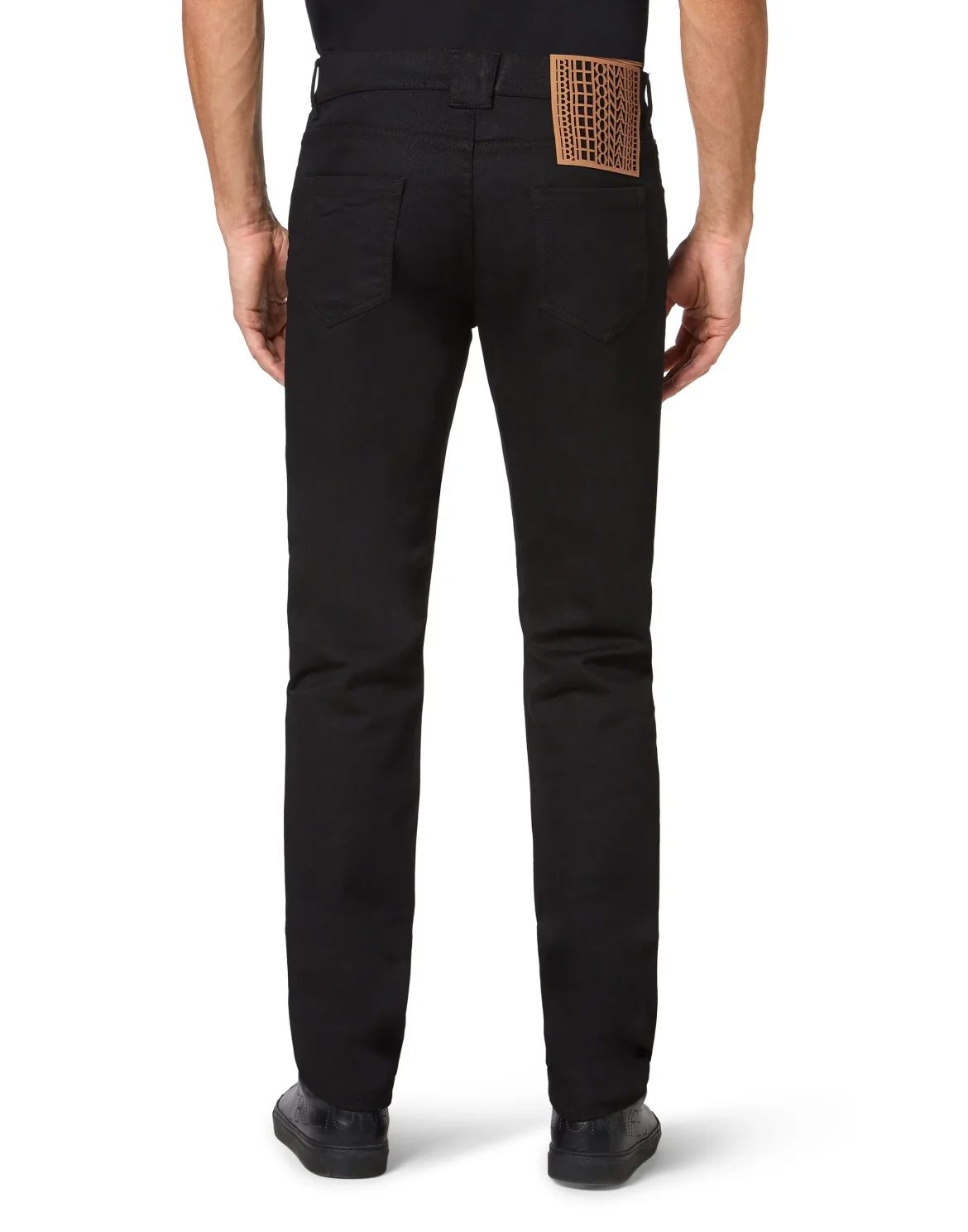 Denim Super Straight Cut Crest, цвет: Черный