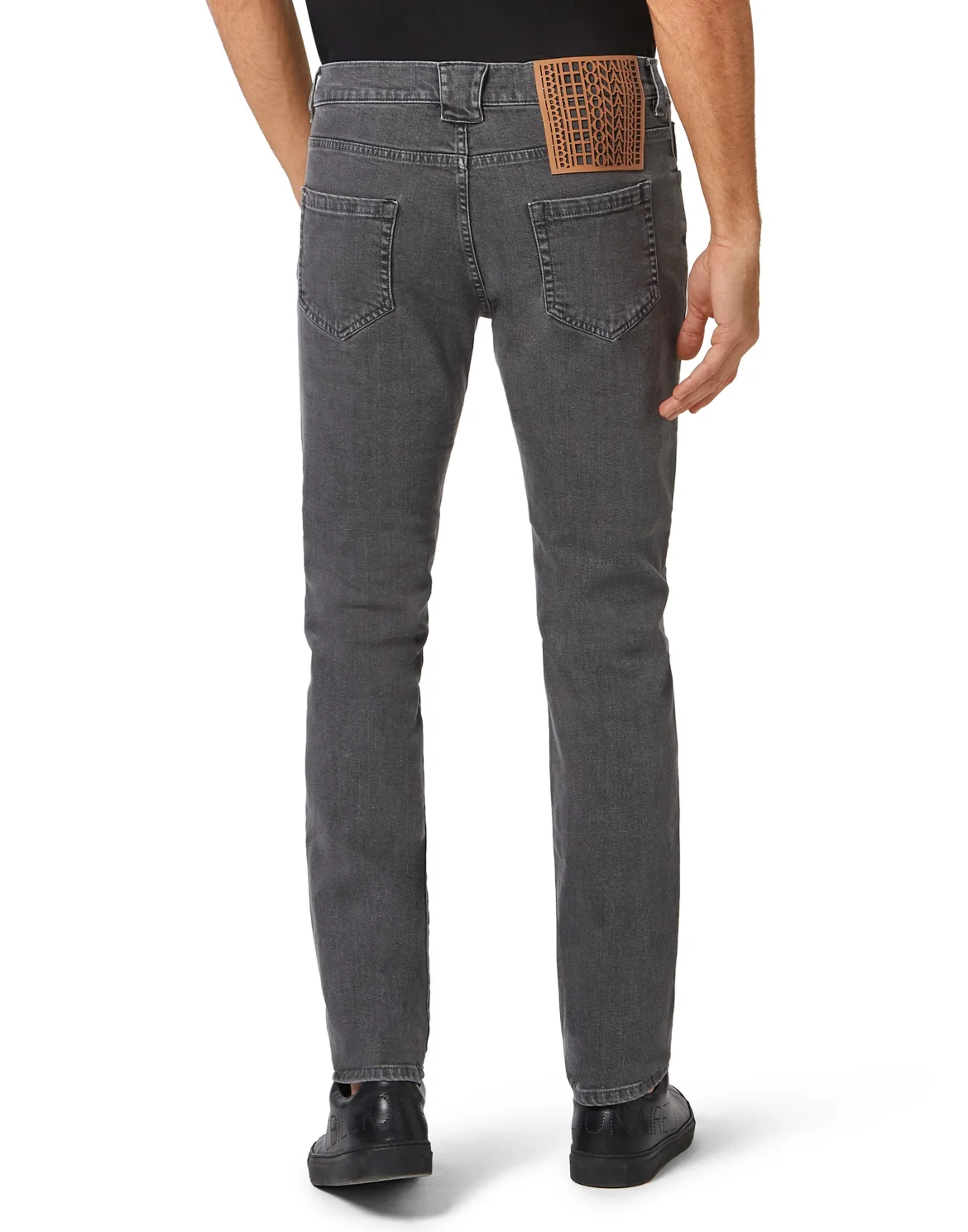 Denim Super Straight Cut Crest, цвет: Серый