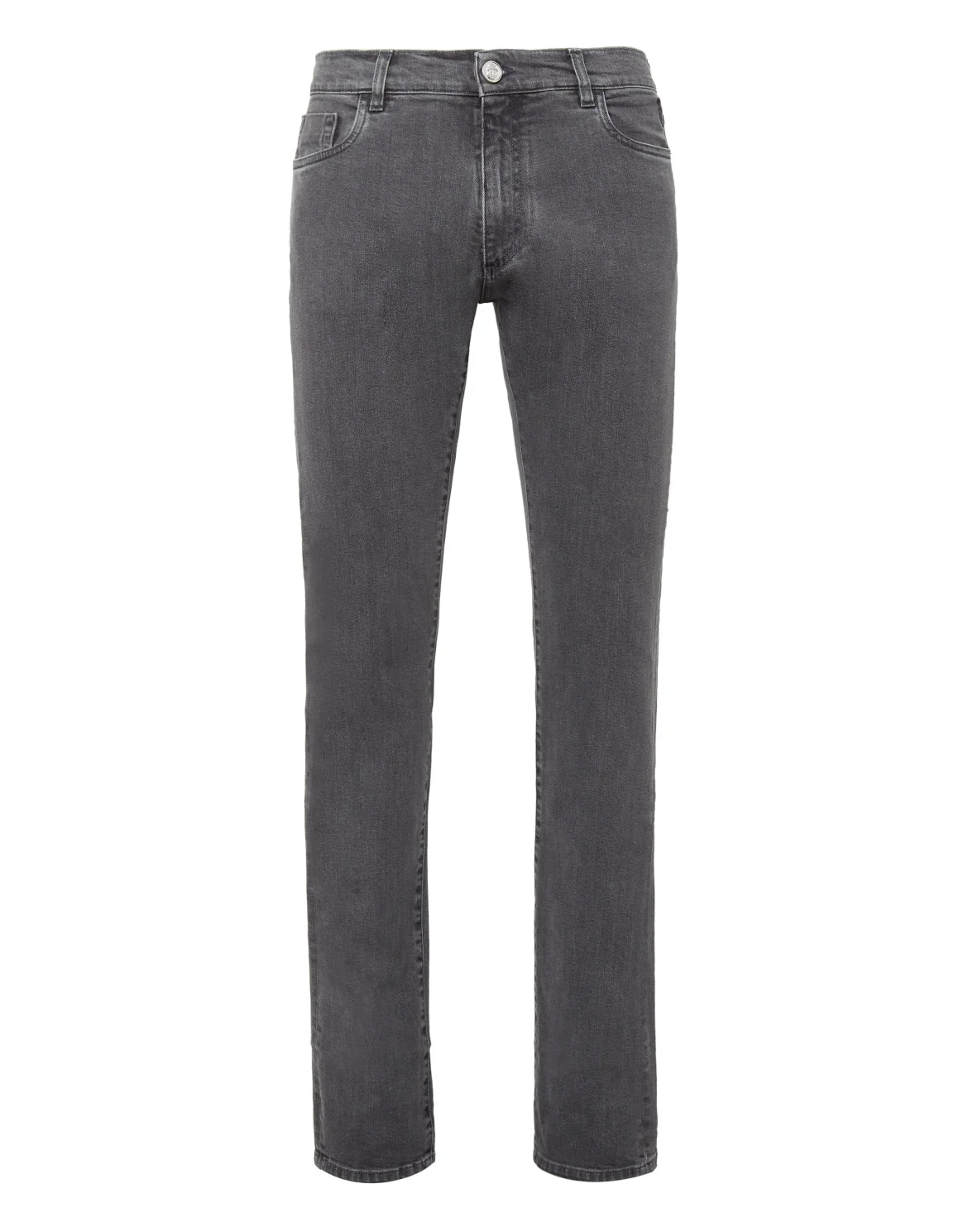 Denim Super Straight Cut Crest, цвет: Серый