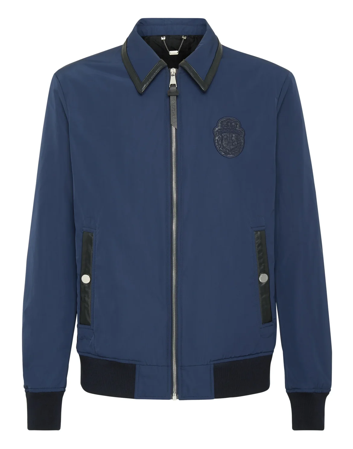 Jacket with Elaphe Insert, цвет: Синий