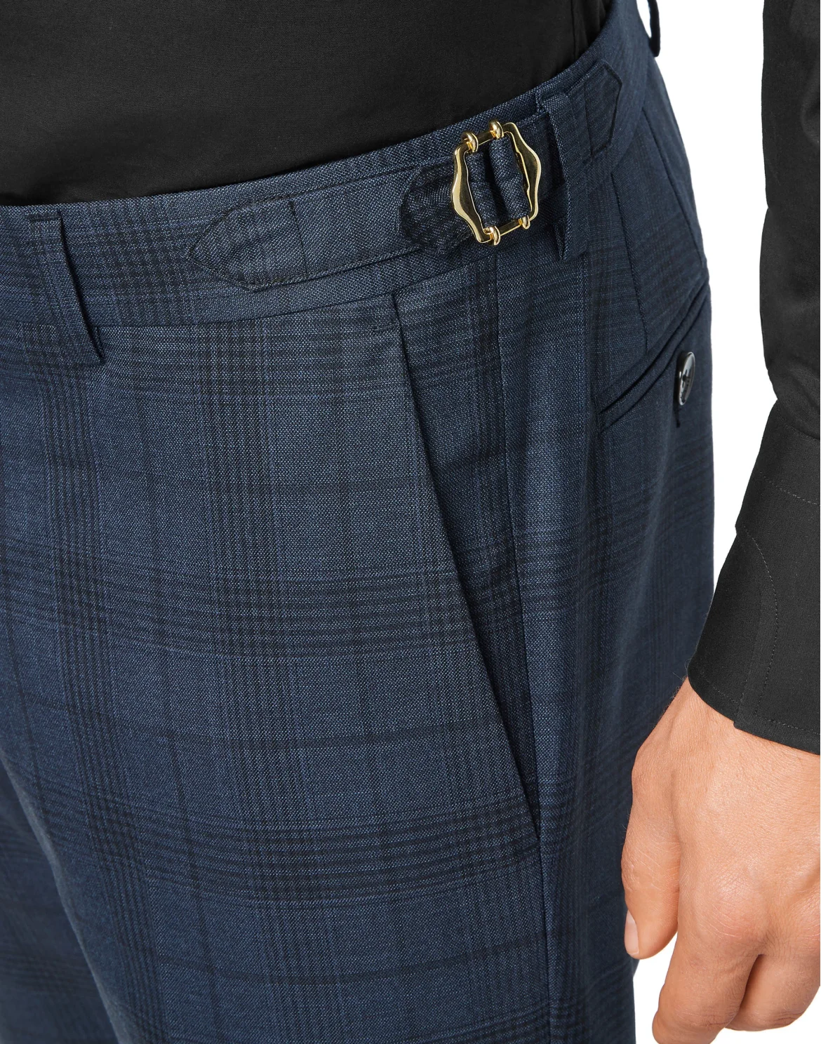 Trousers Tailored Fit Iconic, цвет: Синий