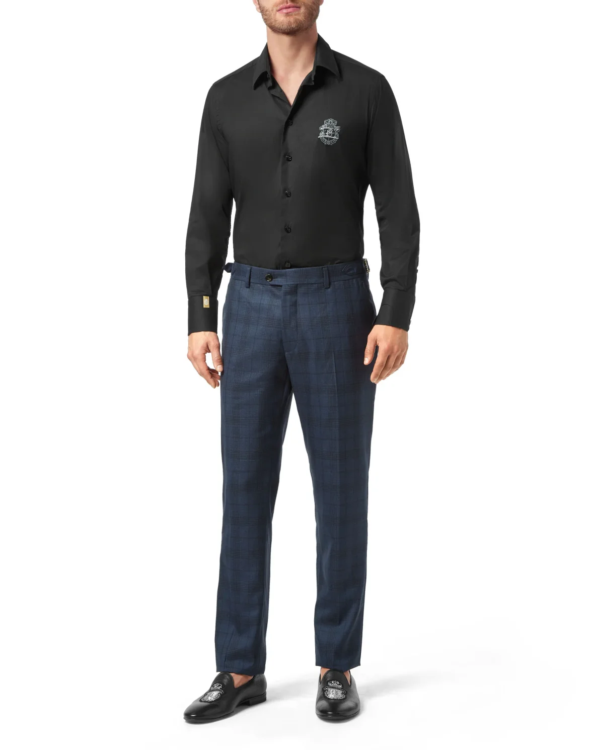 Trousers Tailored Fit Iconic, цвет: Синий
