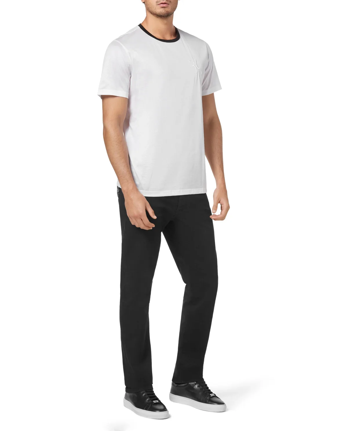 T-shirt Round Neck SS Crest, цвет: Белый