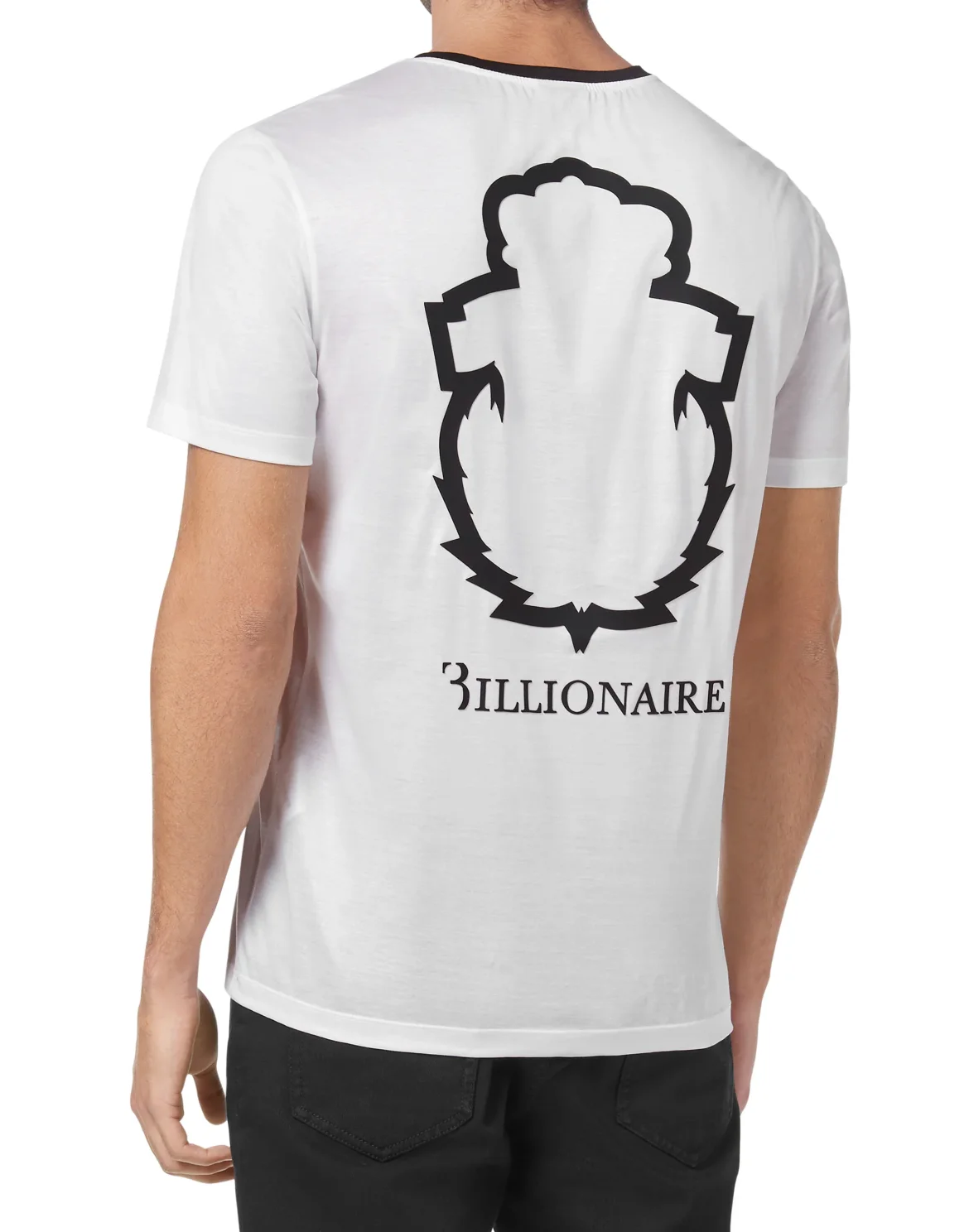 T-shirt Round Neck SS Crest, цвет: Белый