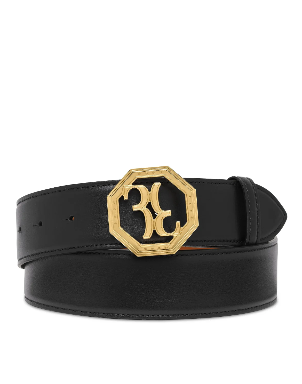 Leather Belt, цвет: Черный