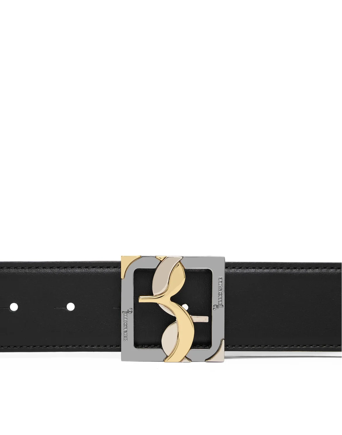 Leather Belt, цвет: Черный