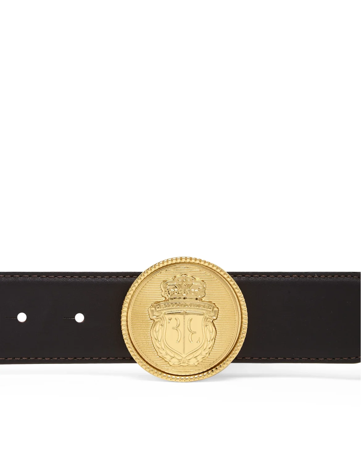 Deer Leather Belt, цвет: Золотой