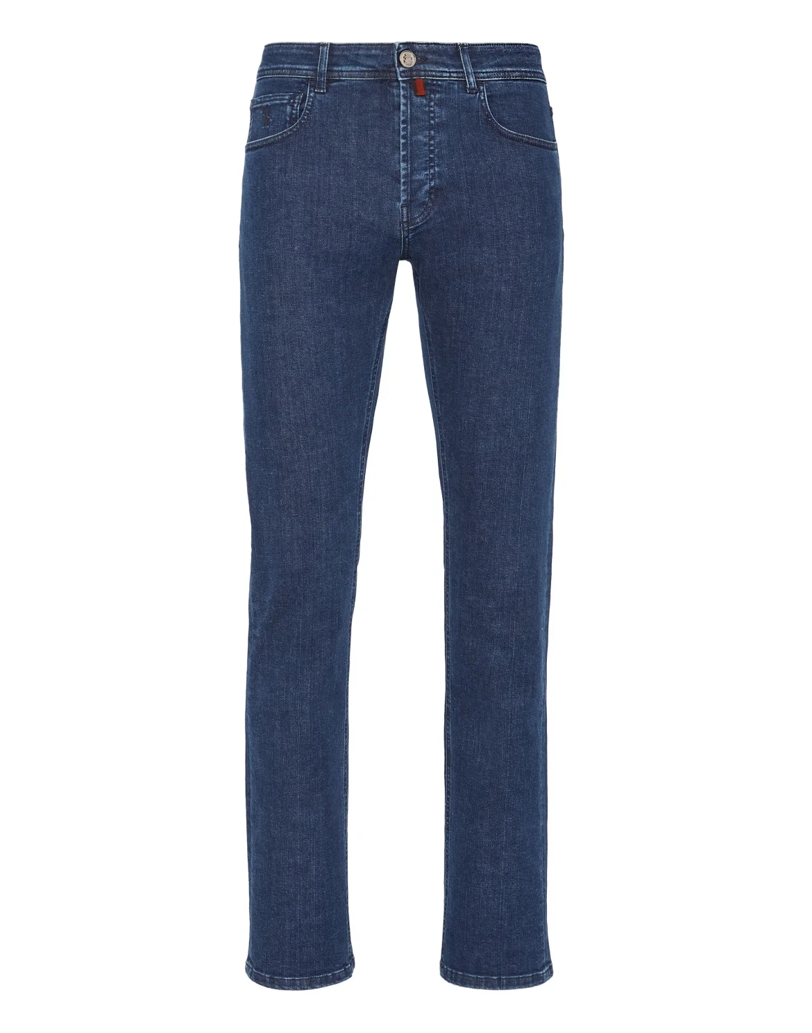 Denim Trousers Super Straight Cut Basic, цвет: Синий