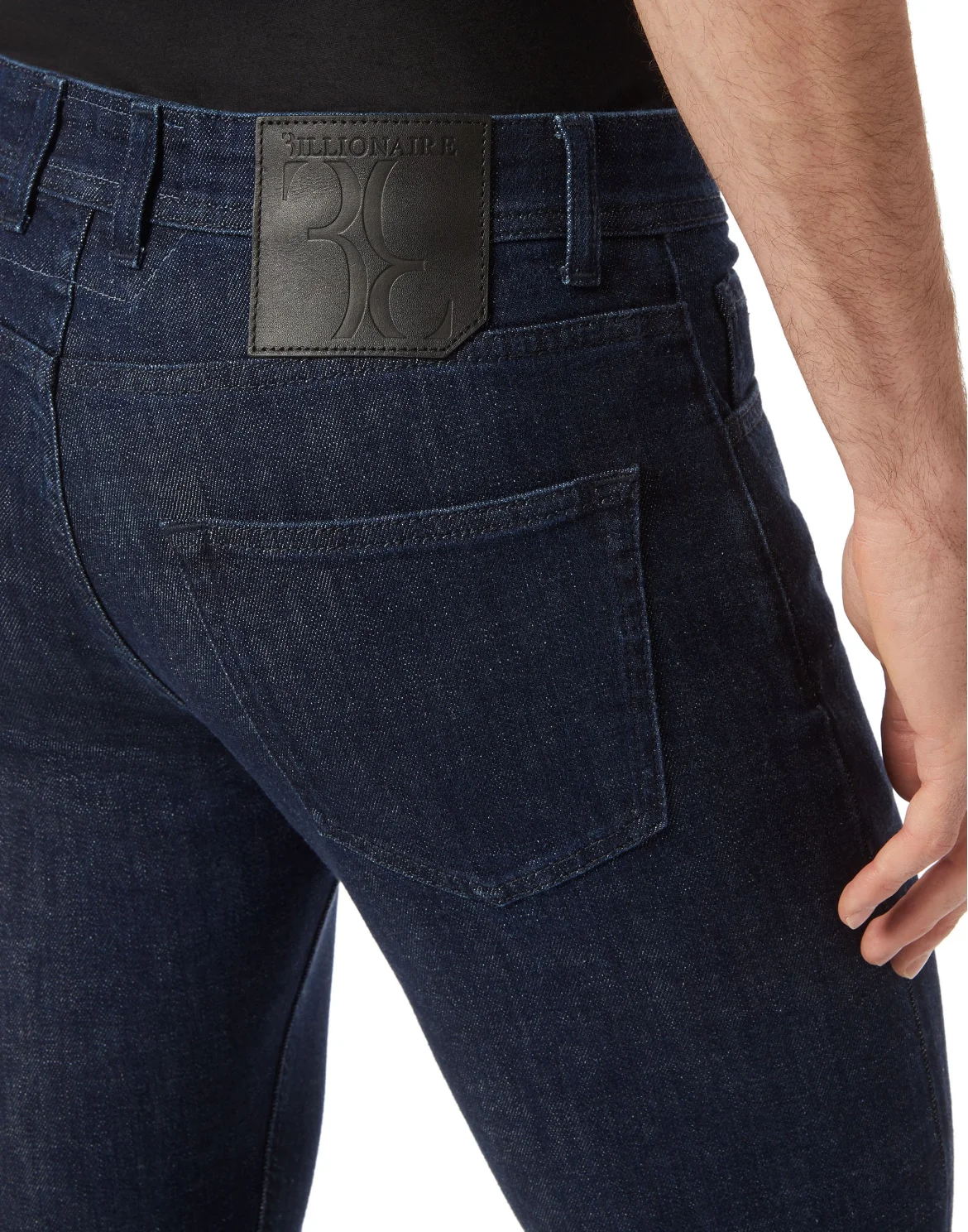 Denim Trousers Super Straight Cut Basic, цвет: Синий