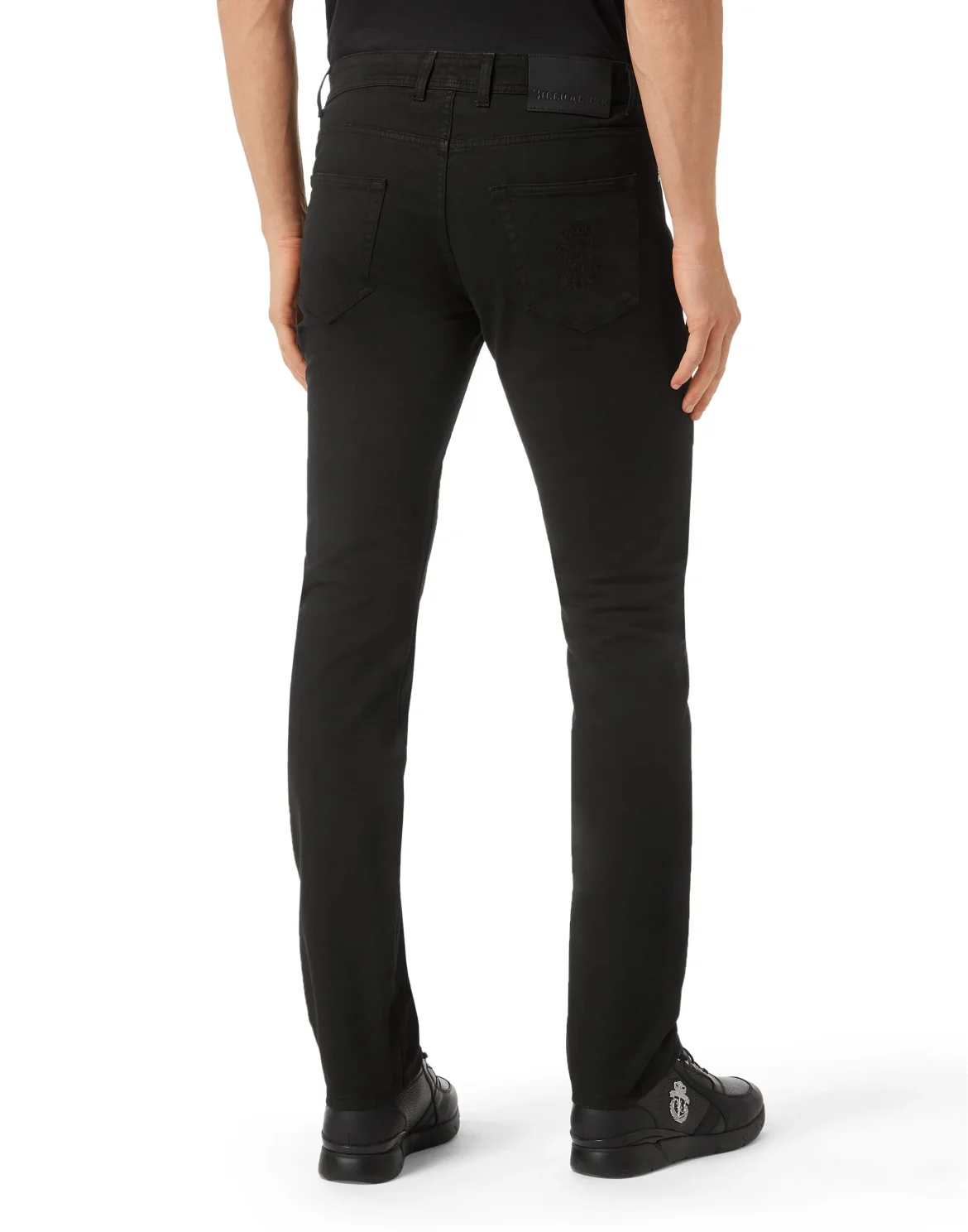 Denim Trousers Super Straight Cut, цвет: Черный