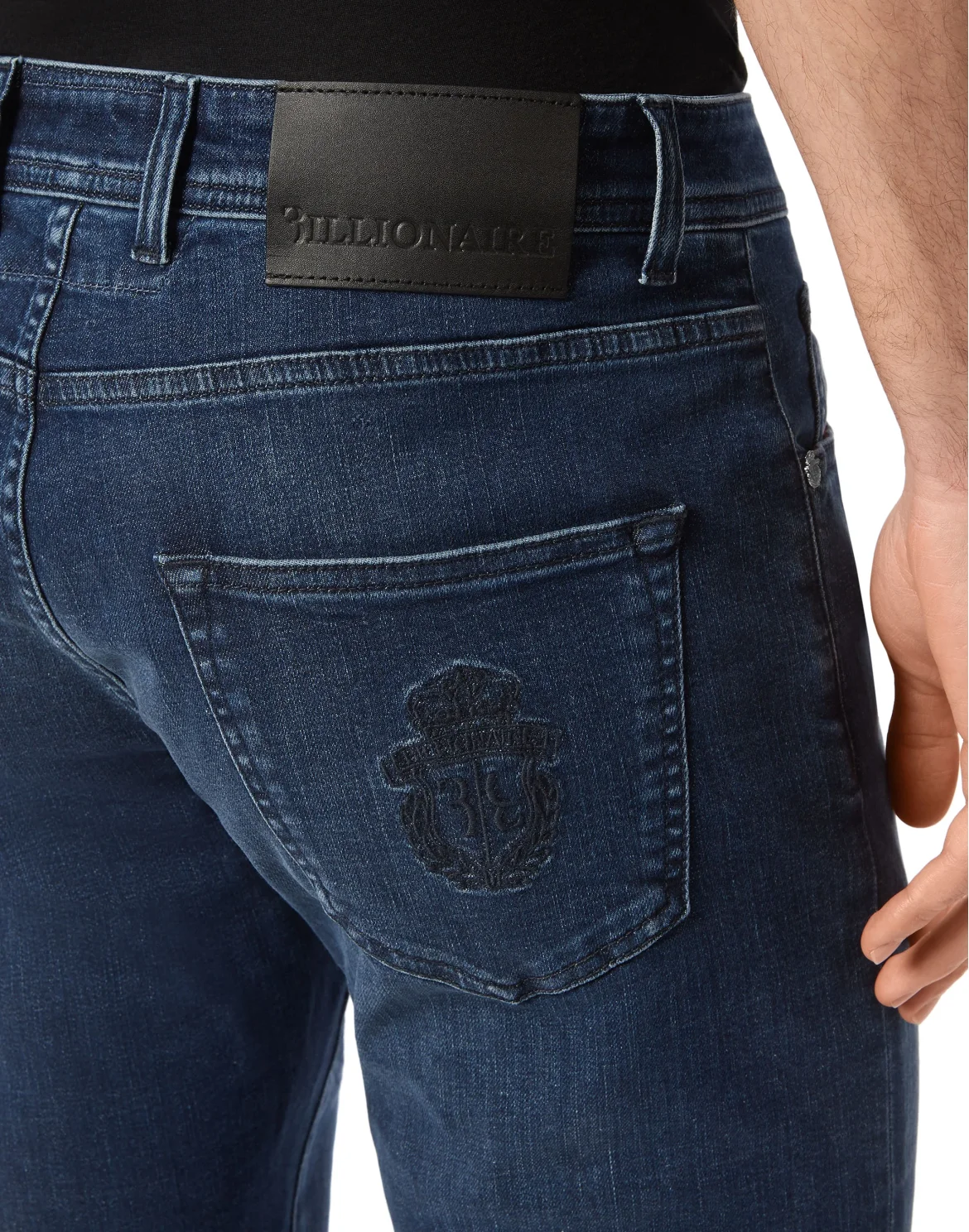 Denim Trousers Super Straight Cut, цвет: Синий