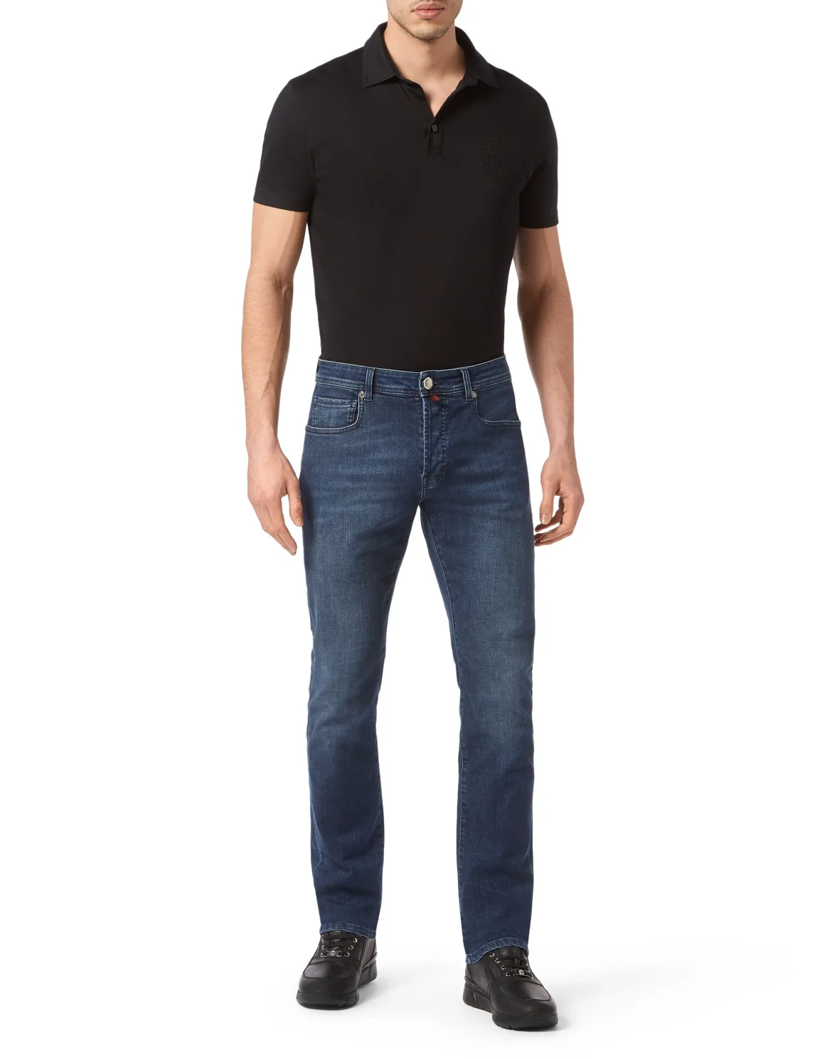 Denim Trousers Super Straight Cut, цвет: Синий