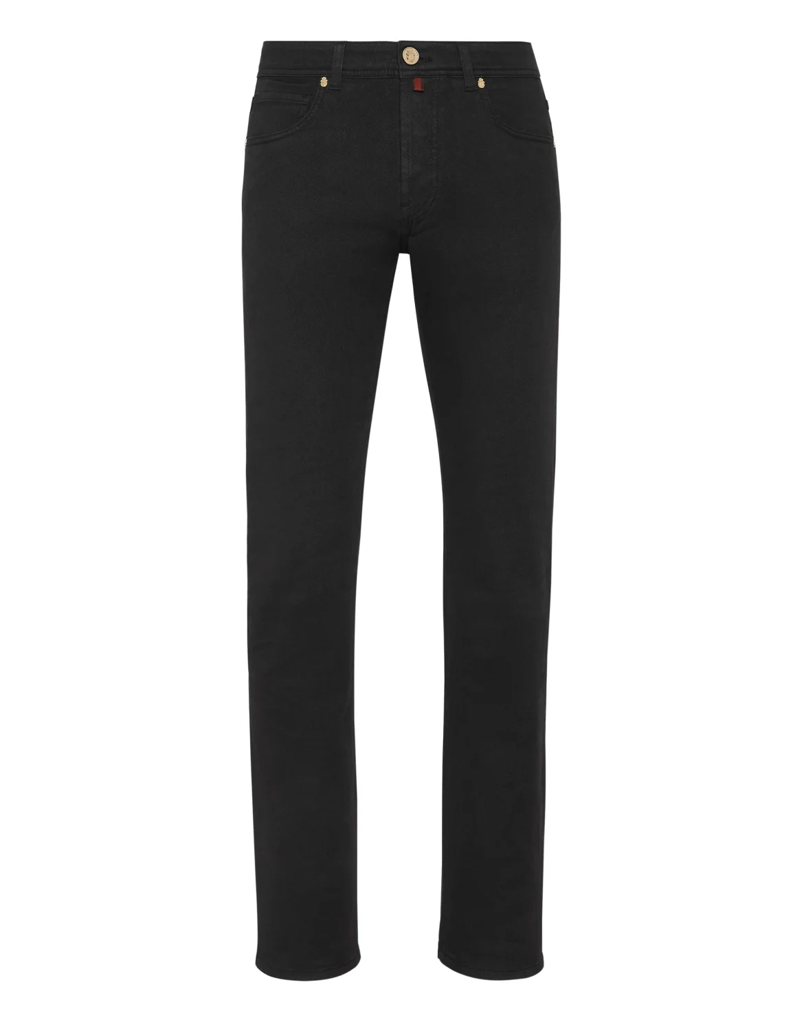 Denim Trousers Super Straight Cut, цвет: Черный