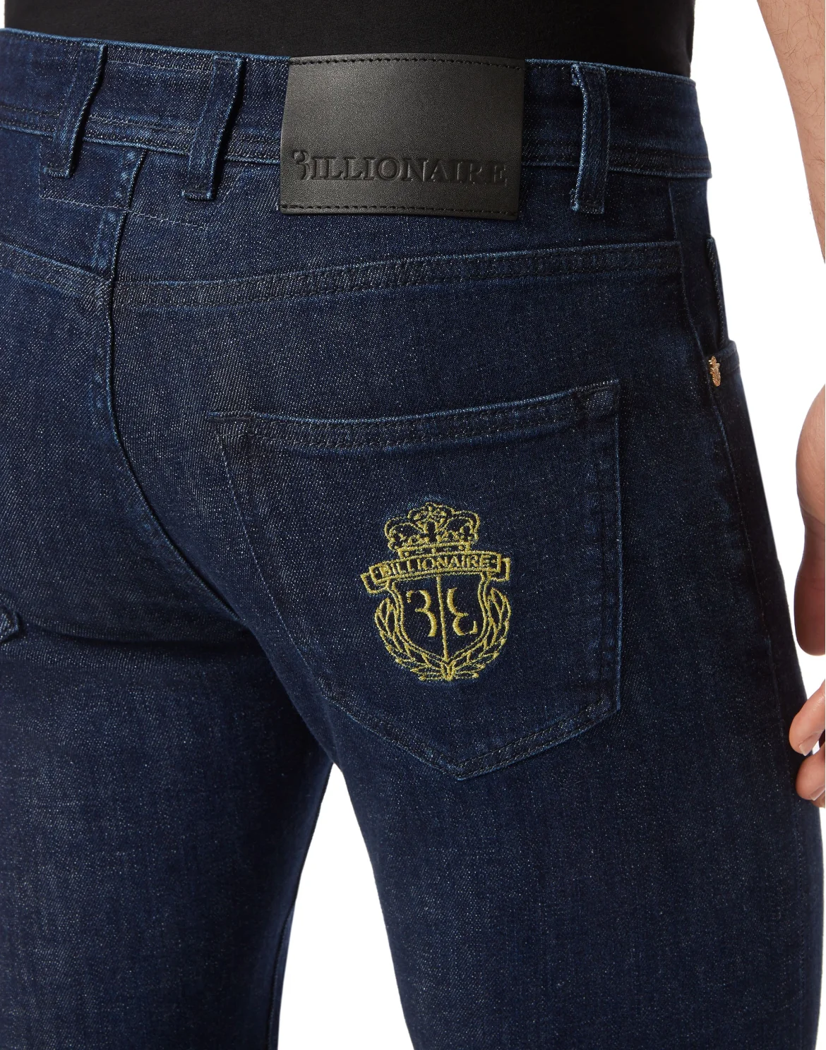 Denim Trousers Super Straight Cut, цвет: Синий