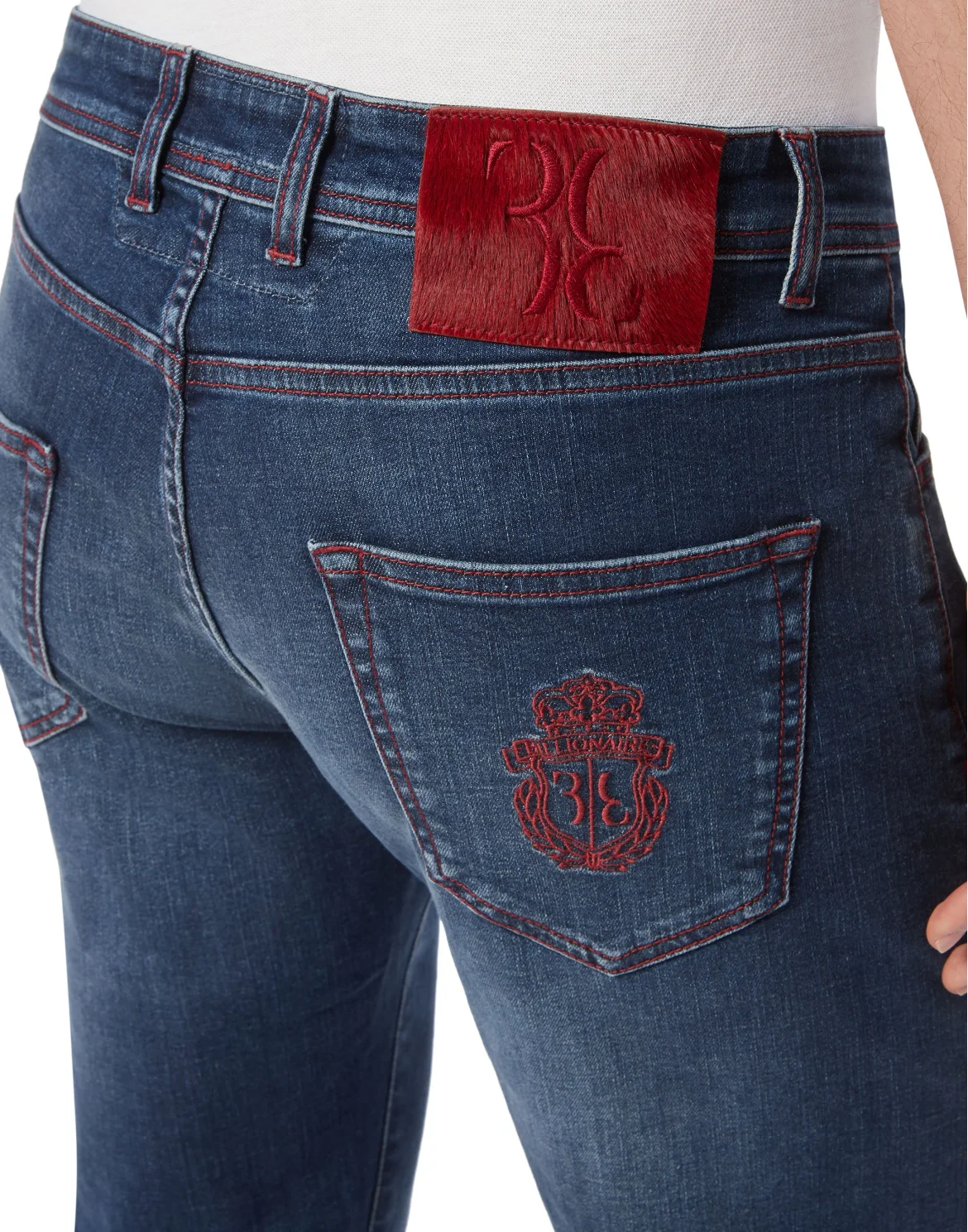 Denim Trousers Regular fit, цвет: Синий