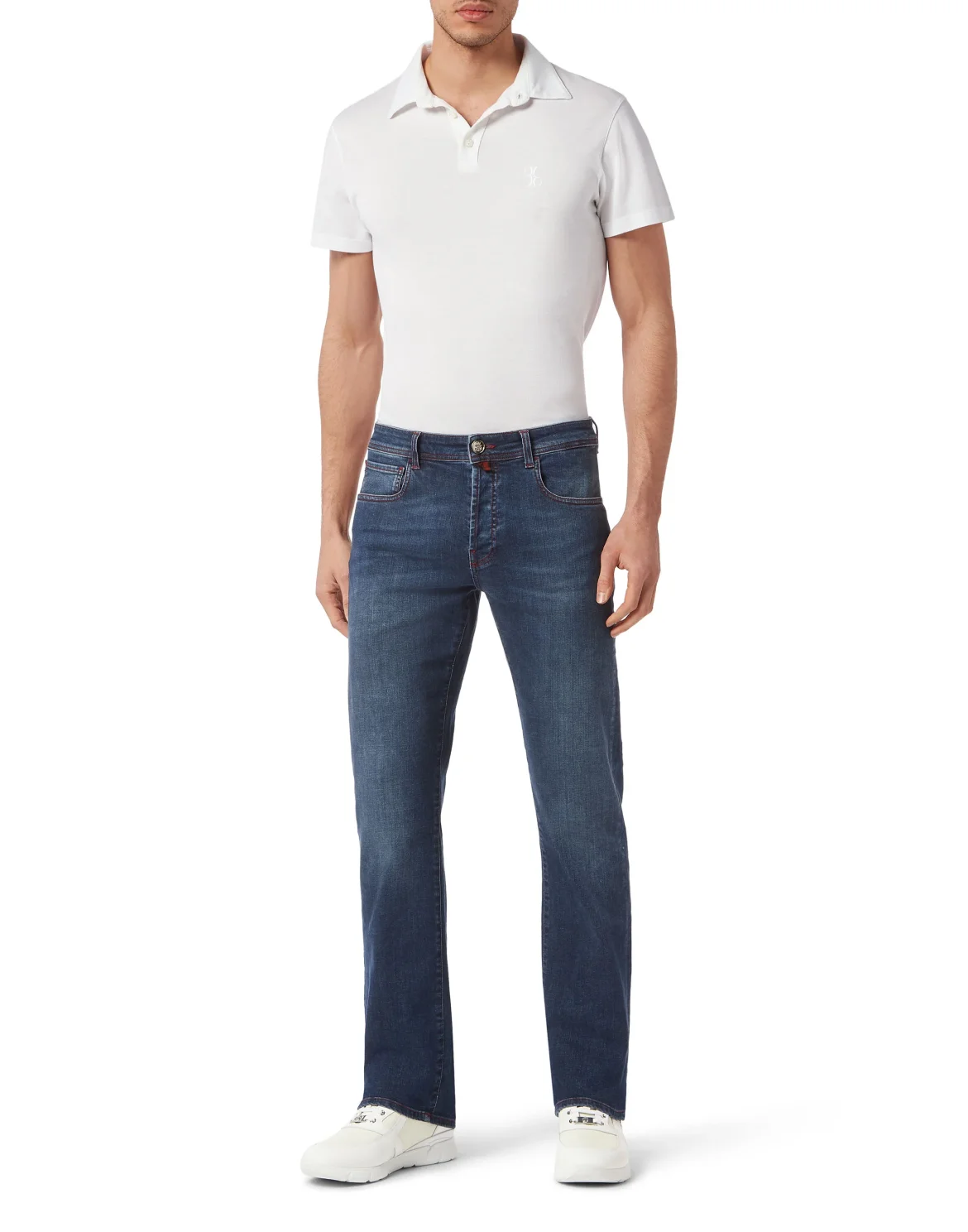 Denim Trousers Regular fit, цвет: Синий