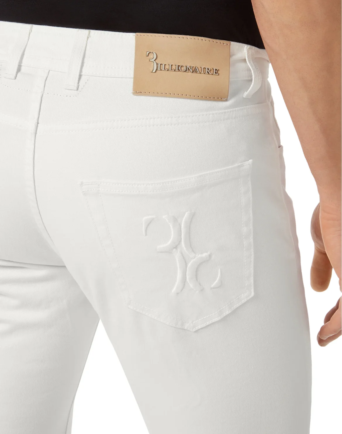 Denim Trousers Super Straight Cut, цвет: Белый