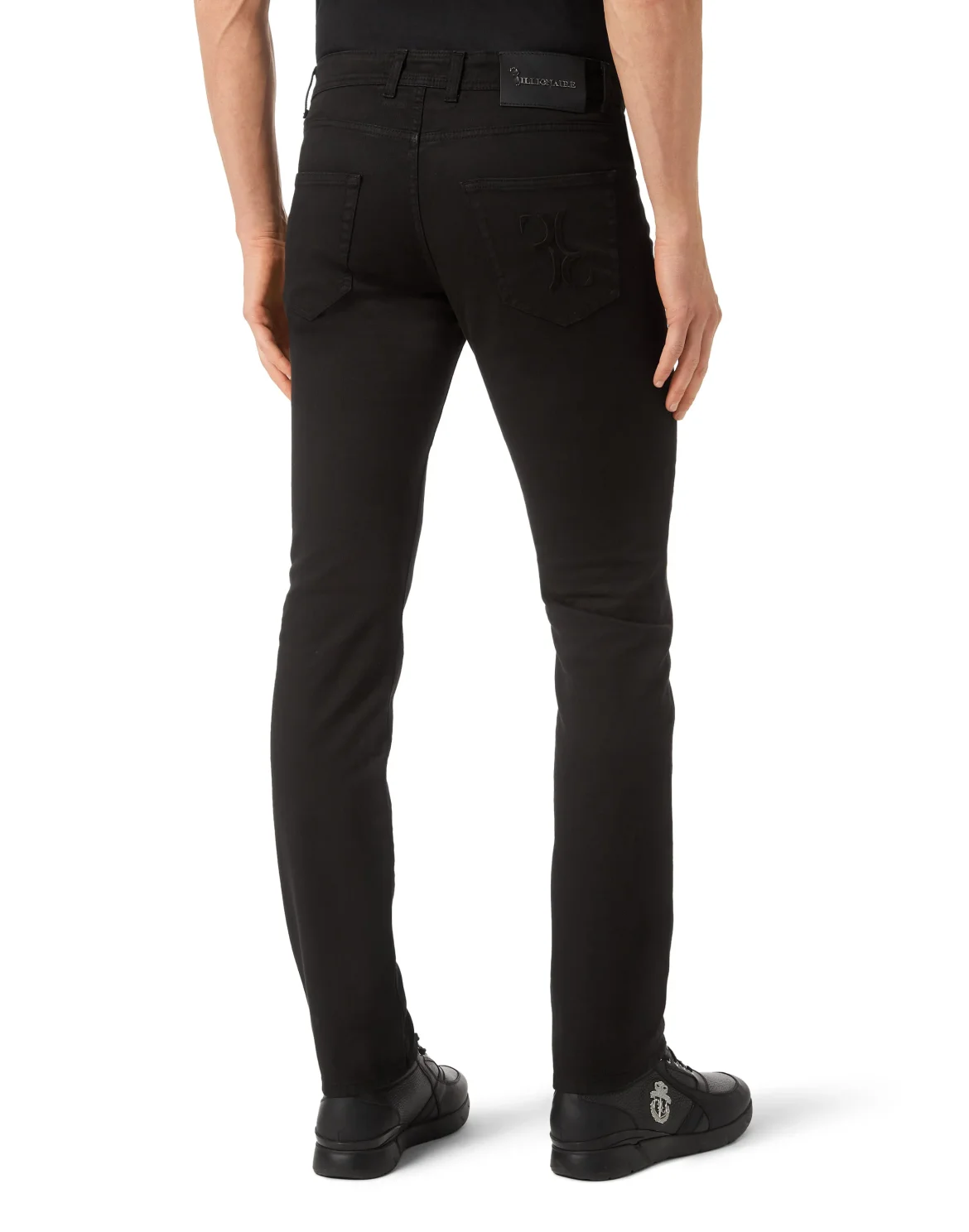 Denim Trousers Super Straight Cut, цвет: Черный