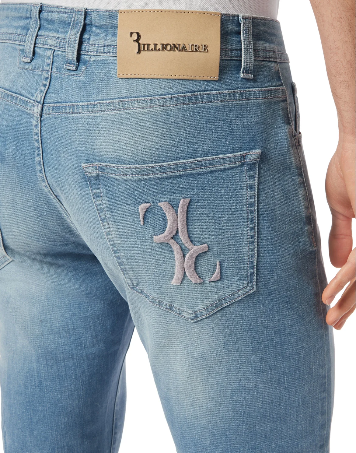 Denim Trousers Super Straight Cut, цвет: Синий